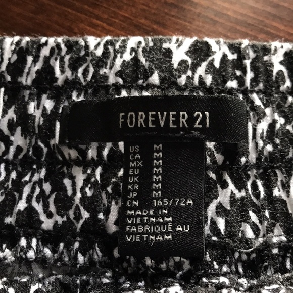 Black&White FOREVER 21 pants - Picture 6 of 6